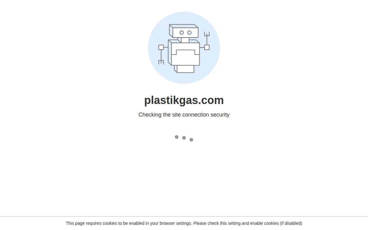 Homepage of Plastikgas LLC