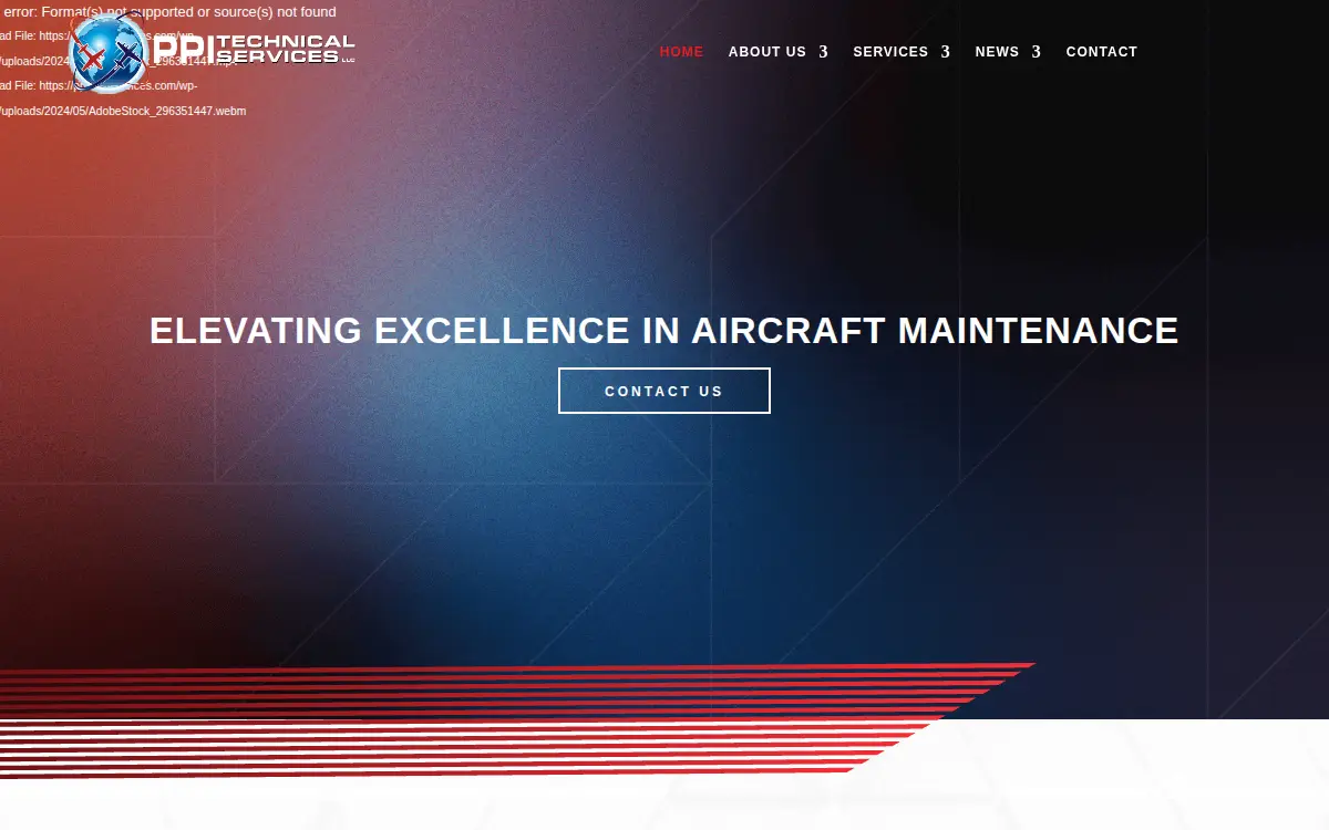 Homepage of Ppi Technical Services LLC