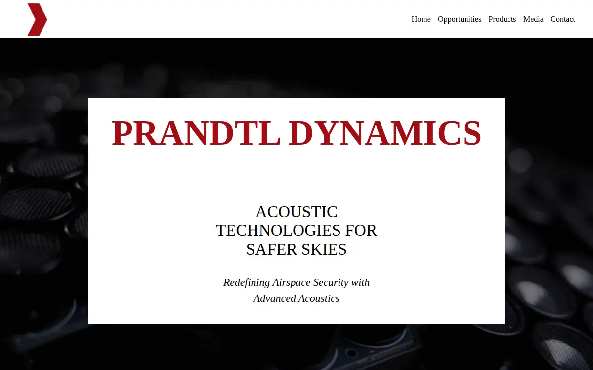 Homepage of Prandtl Dynamics INC.