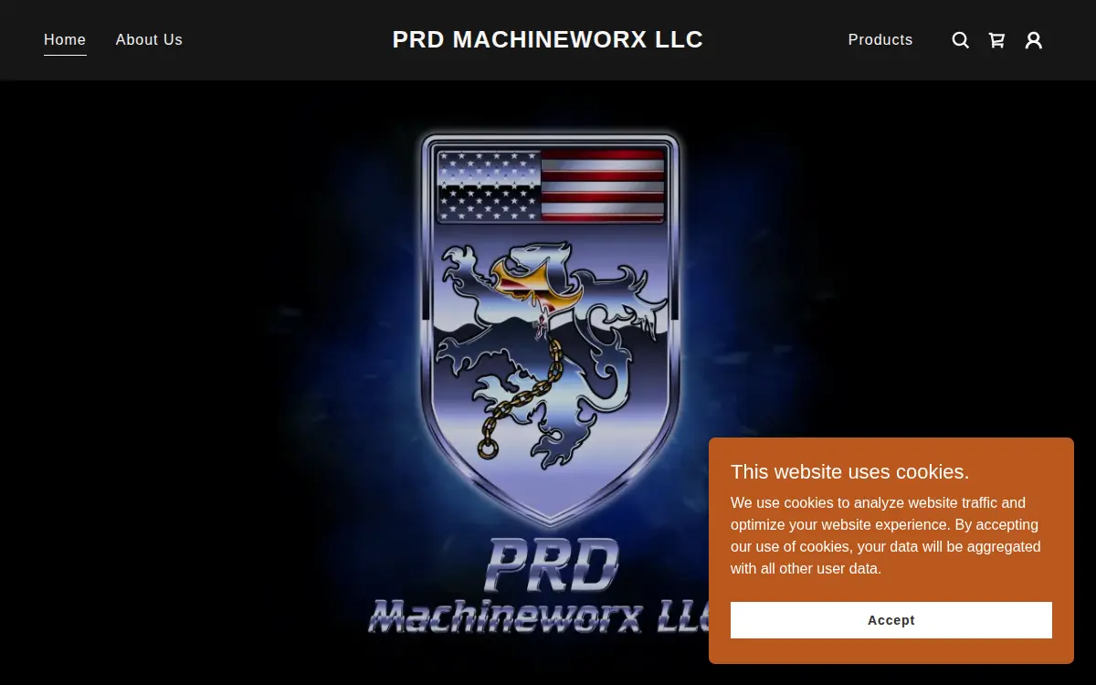 Homepage of Prd Machineworx LLC
