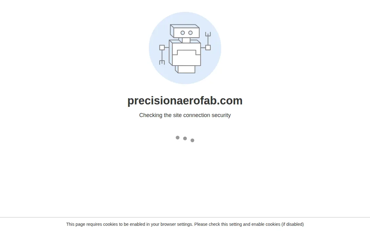 Homepage of Precision Aero Fab INC