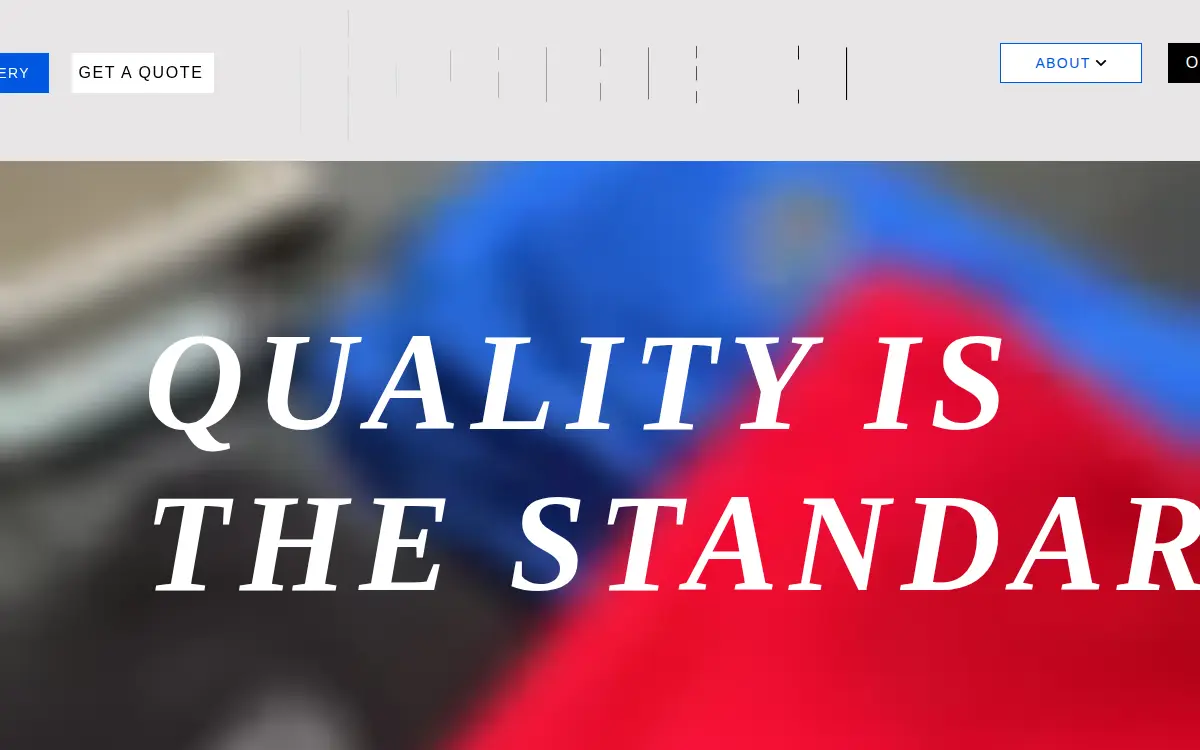 Homepage of Precision Imprints LLC