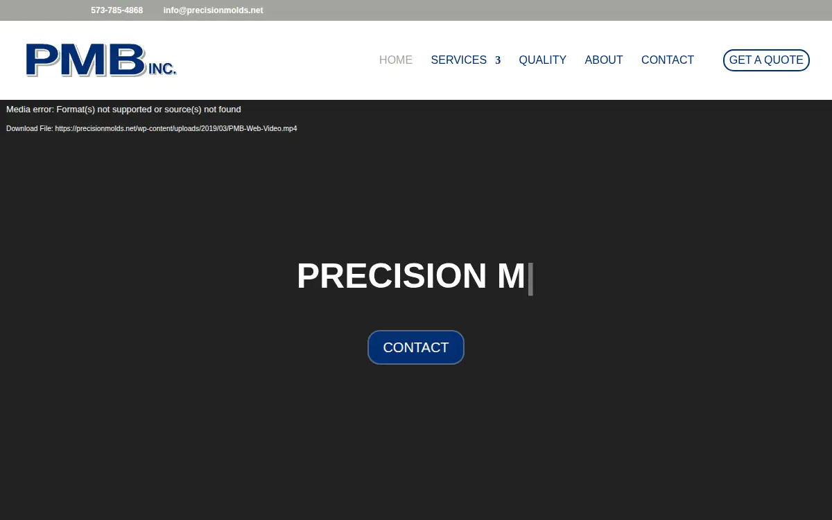 Homepage of Pmb INC