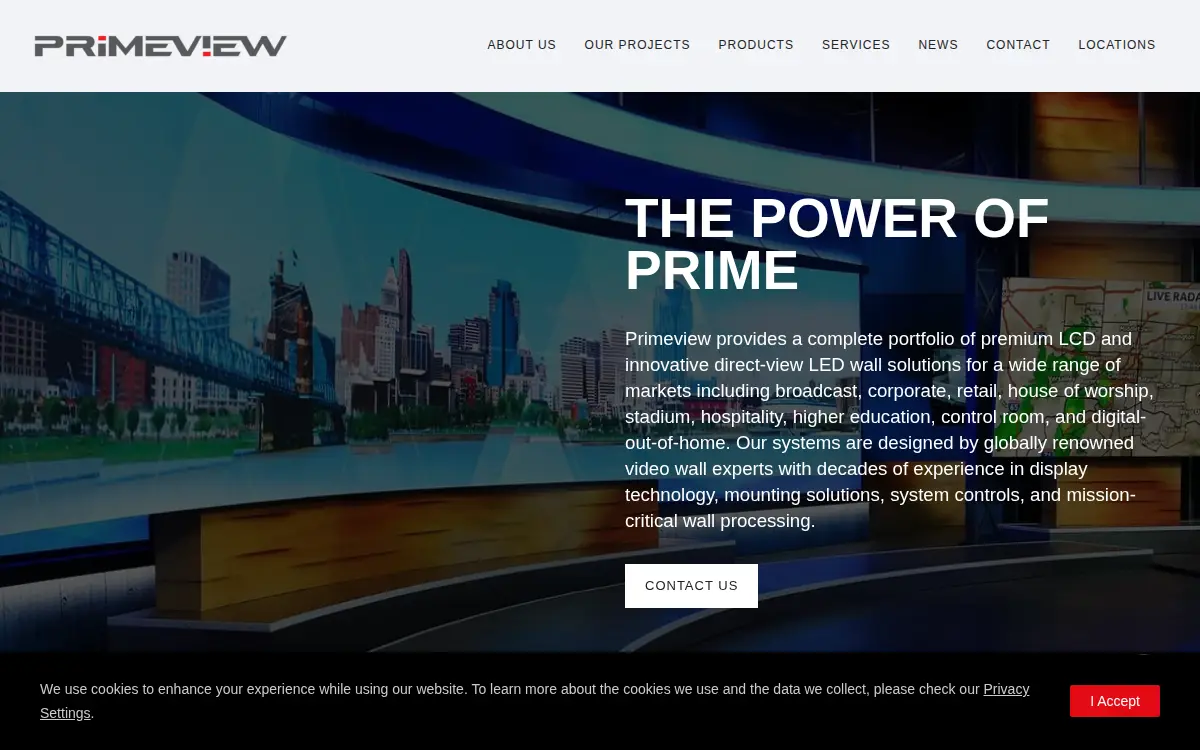 Homepage of Prime View USA INC