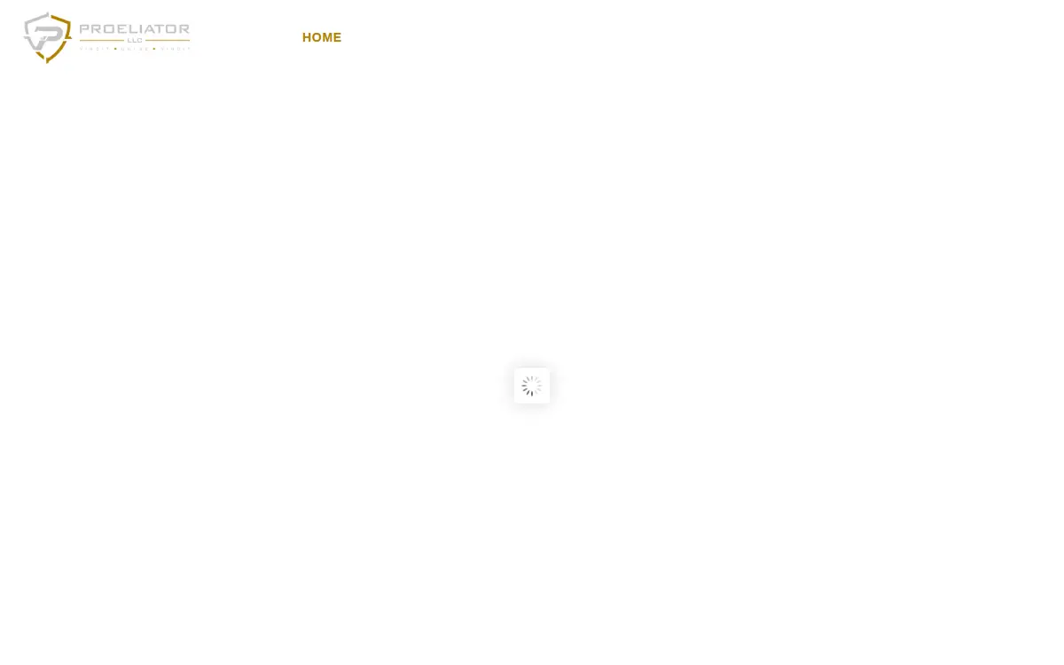Homepage of Proeliator LLC