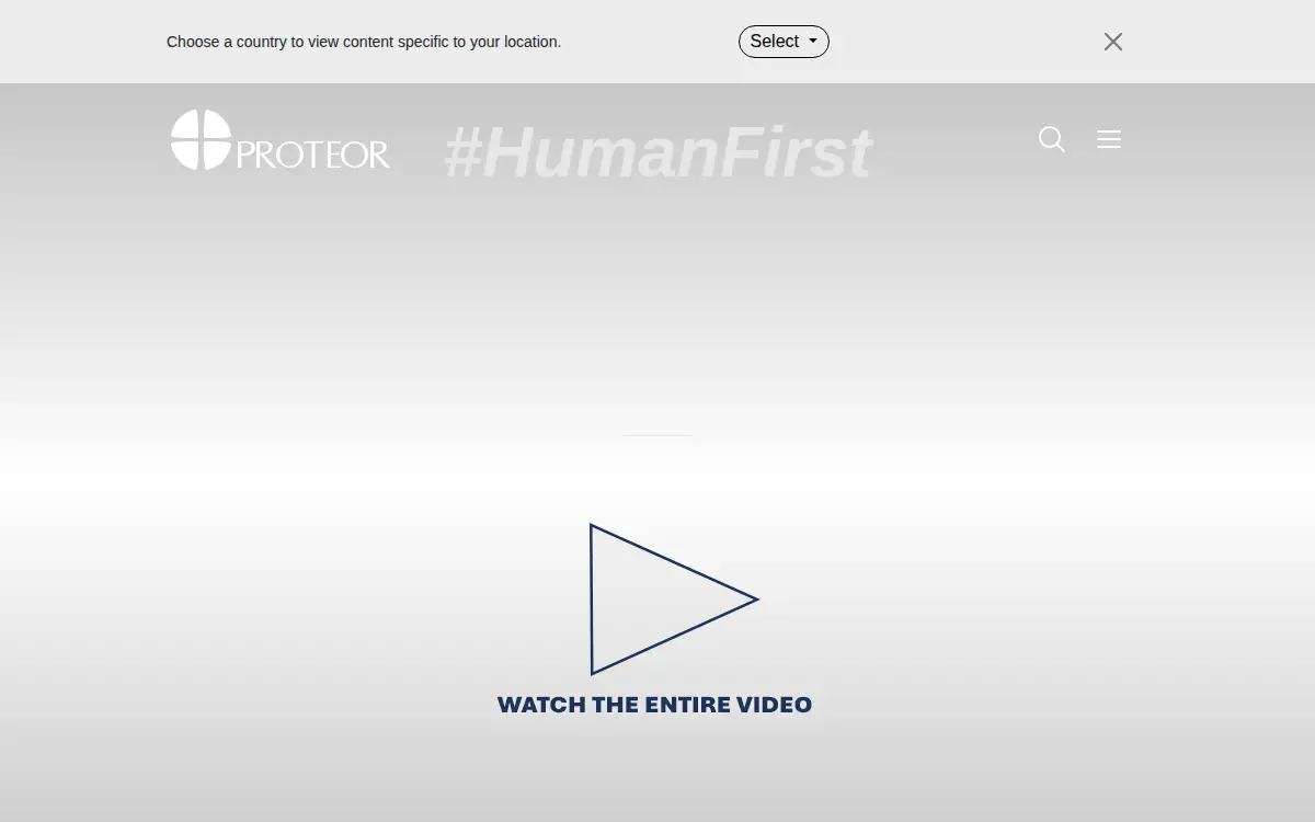 Homepage of Proteor USA LLC