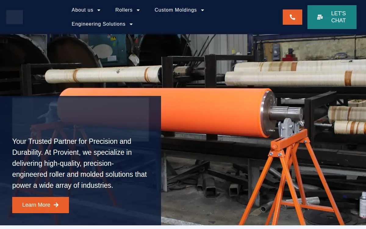 Homepage of Polydevices LLC