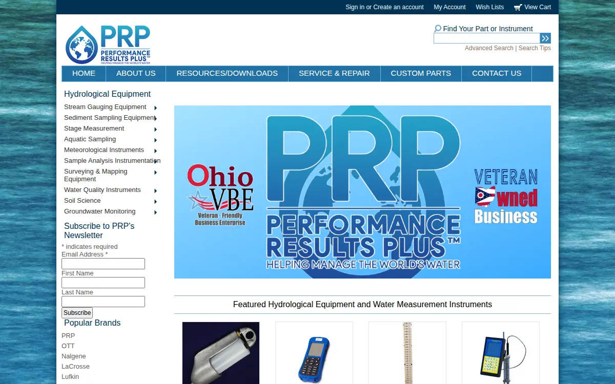 Homepage of Performance Results Plus INC