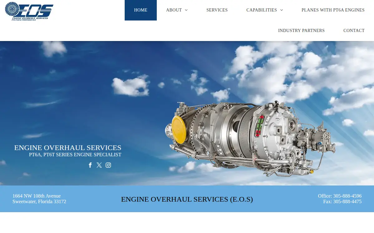 Homepage of Engine Disassembly Services, INC.