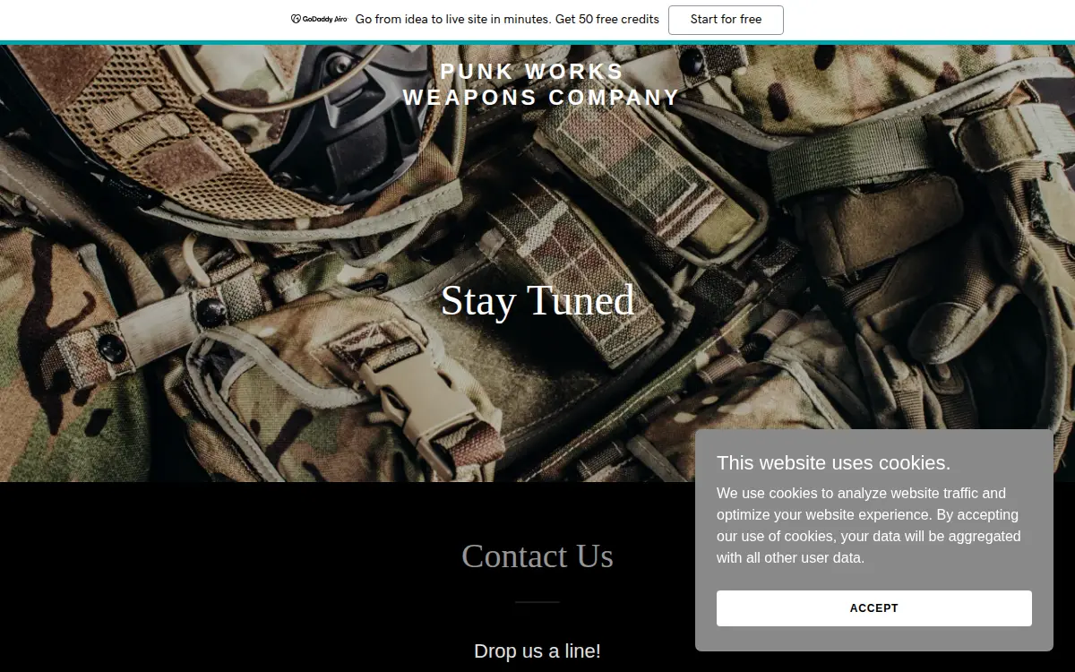 Homepage of Punk Works LLC