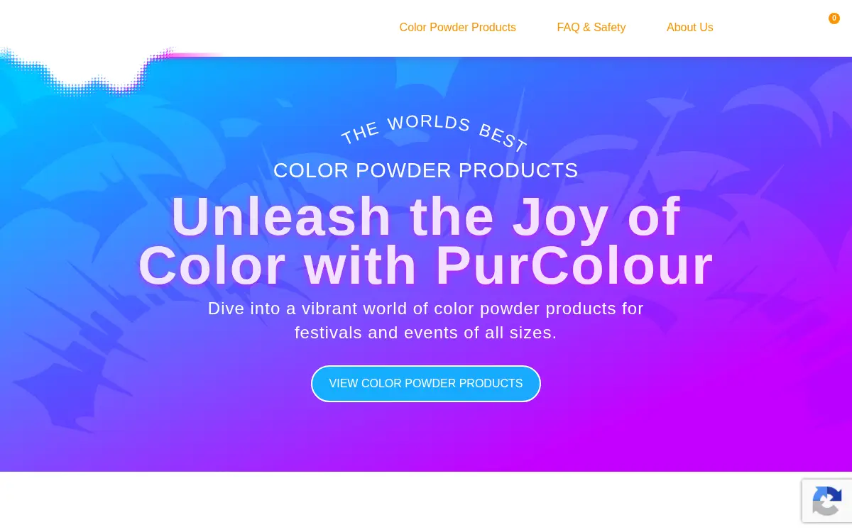 Homepage of Purcolour, INC.
