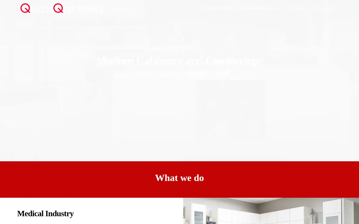 Homepage of Lucky 8 Cabinetry CORP