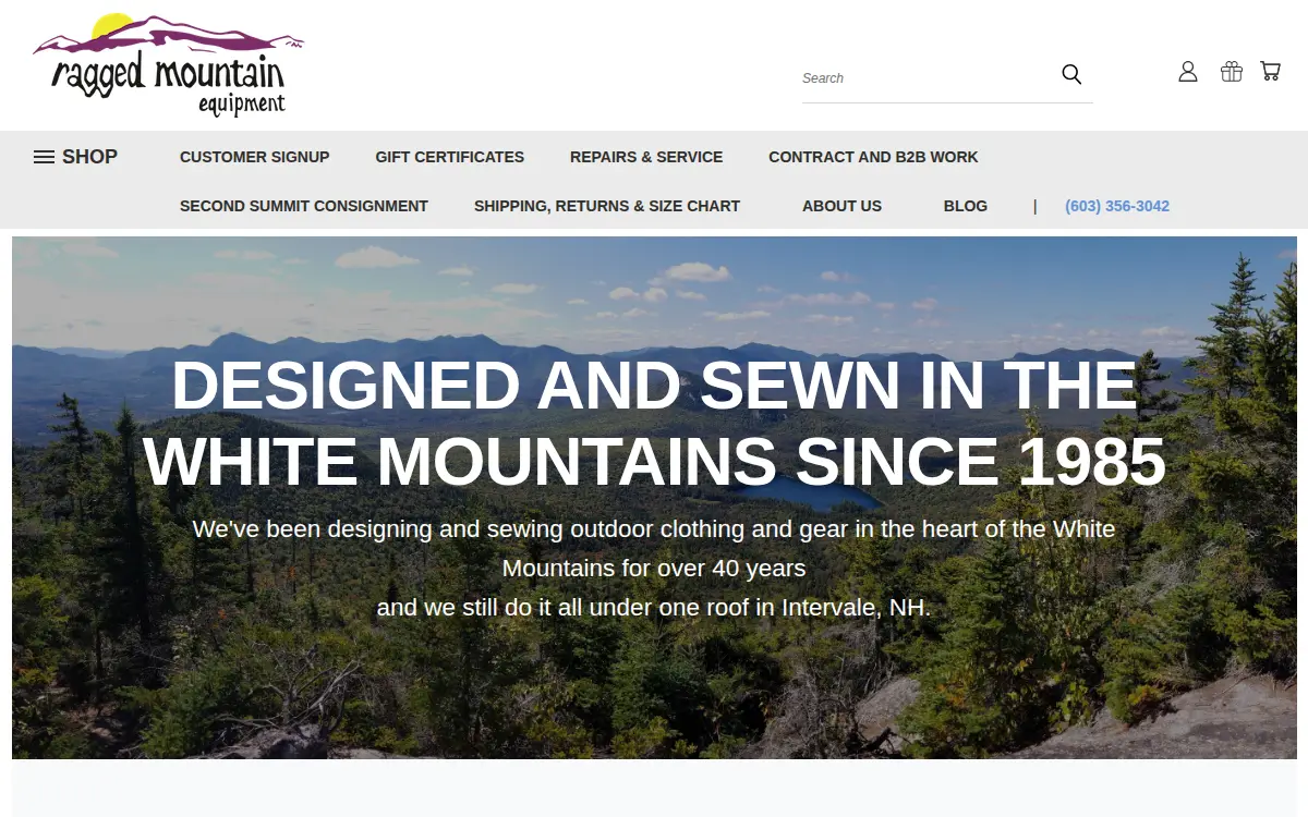 Homepage of Full Send Outfitters, LLC