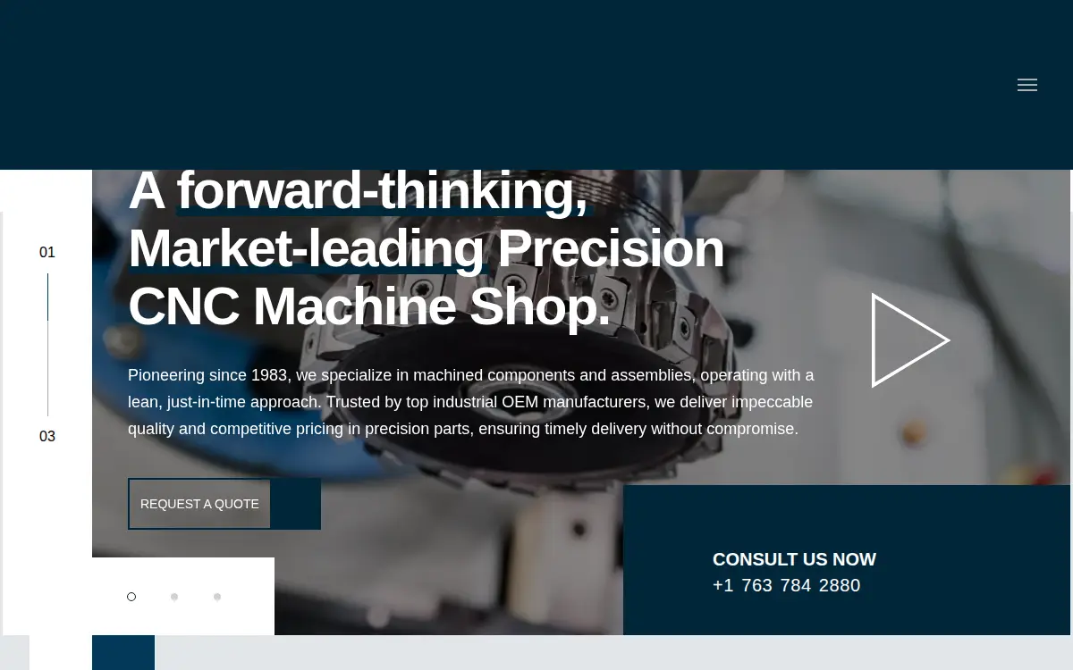 Homepage of Sayler Holdings Incorporated