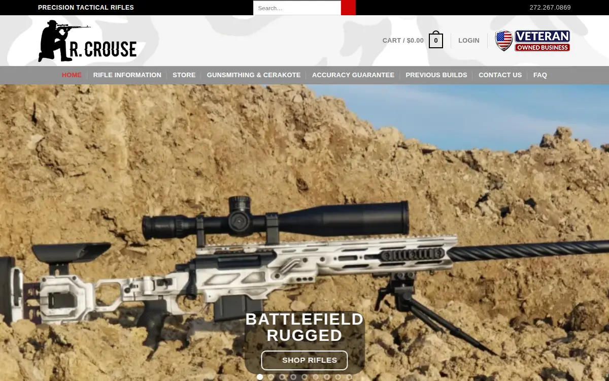 Homepage of R. Crouse LLC