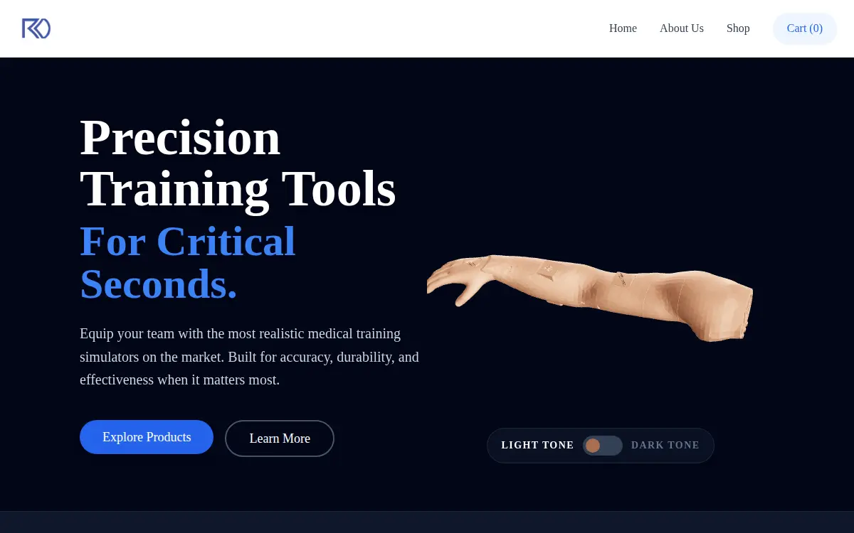 Homepage of Rd Medical Training, INC.