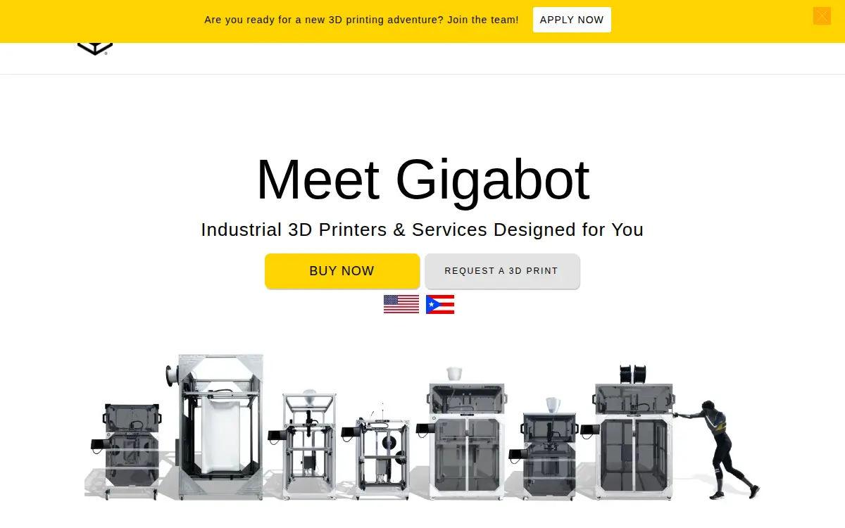 Homepage of Re3d, INC.