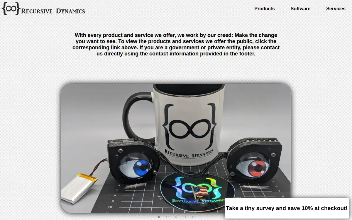Homepage of Recursive Dynamics, LLC