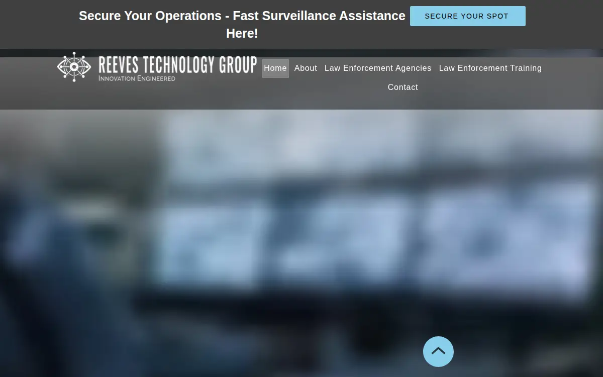 Homepage of Reeves Technology Group LLC