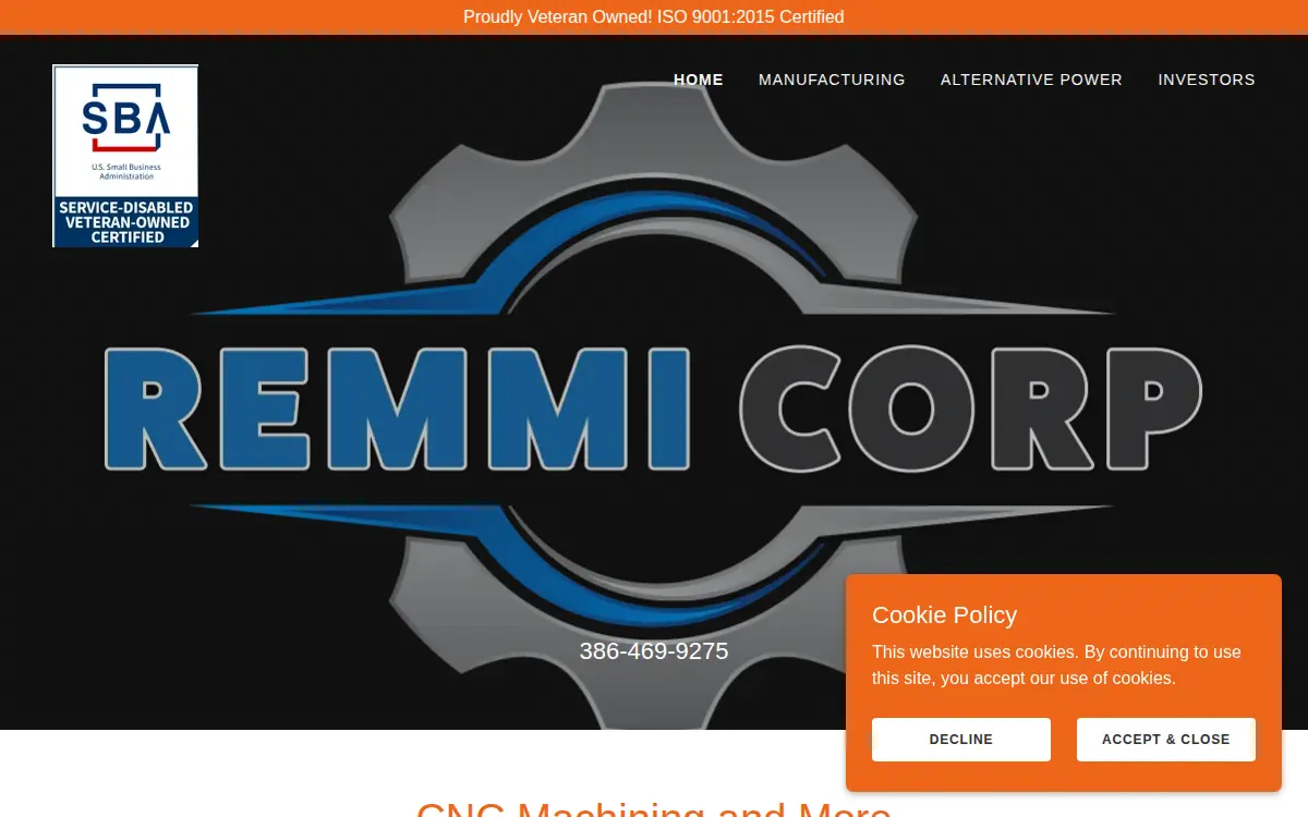 Homepage of Remmi CORP