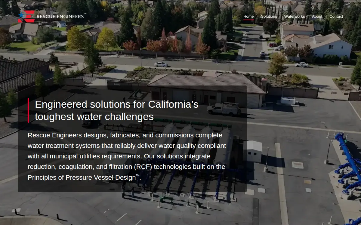 Homepage of Rescue Engineers, INC
