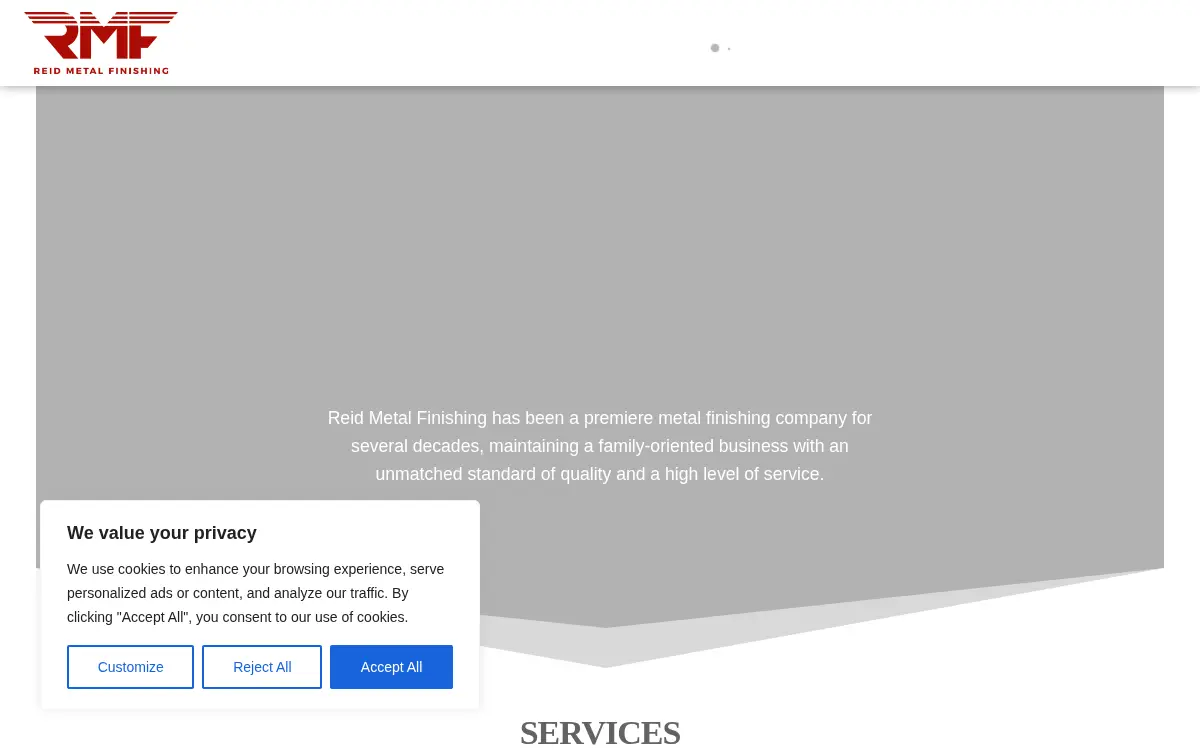Homepage of Electrode Technologies, INC.