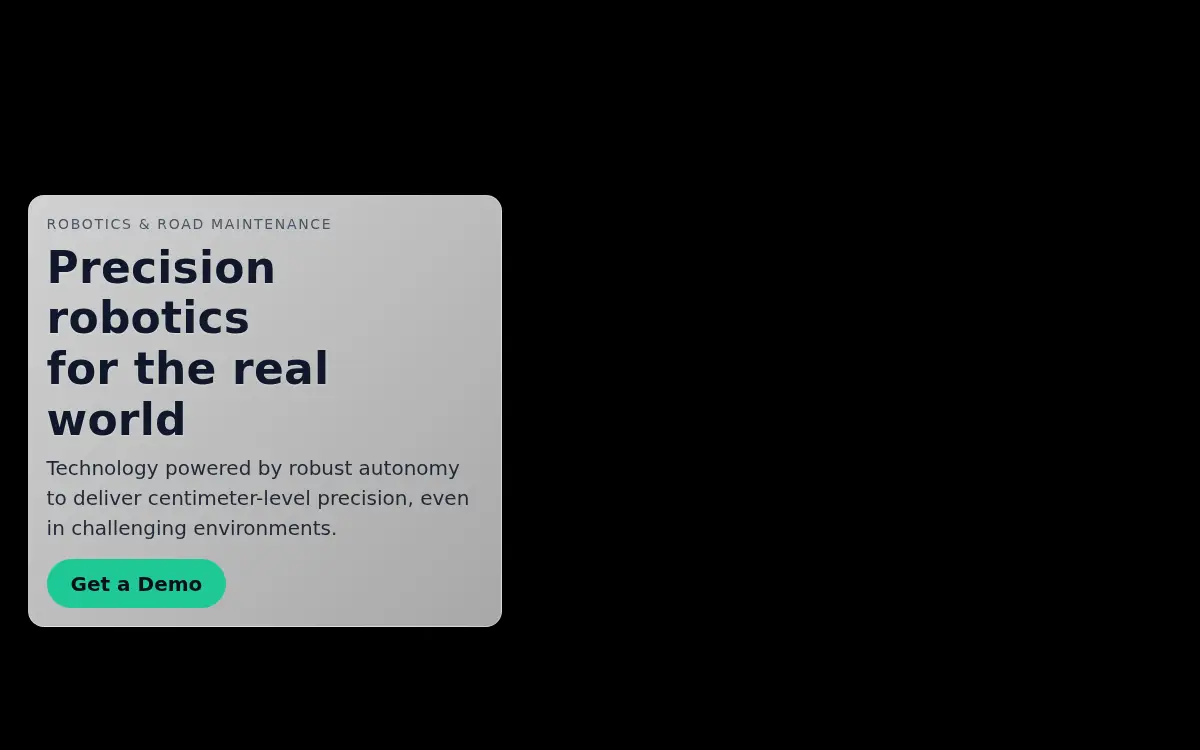 Homepage of Robopave INC.