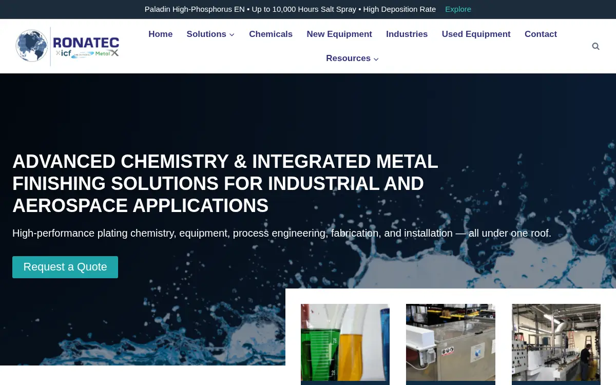Homepage of Ronatec C2c INC