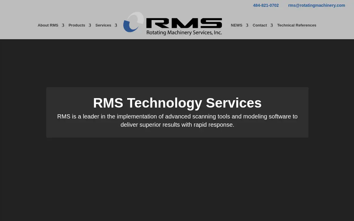 Homepage of Rotating Machinery Services INC