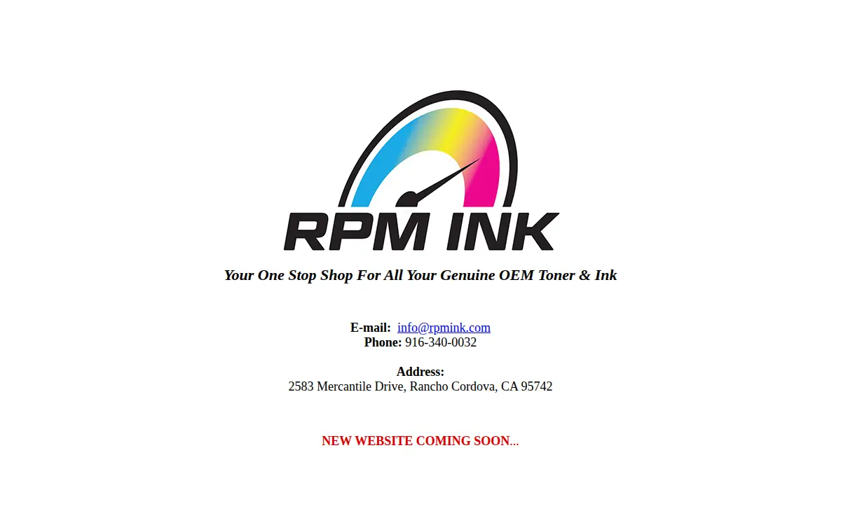 Homepage of Rpm Music Group, LLC