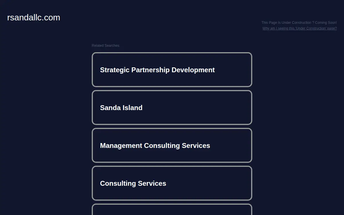 Homepage of Ron Sutphin and Associates, LLC