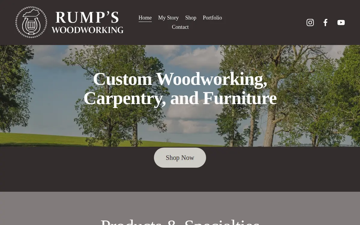 Homepage of Phillip James Rump
