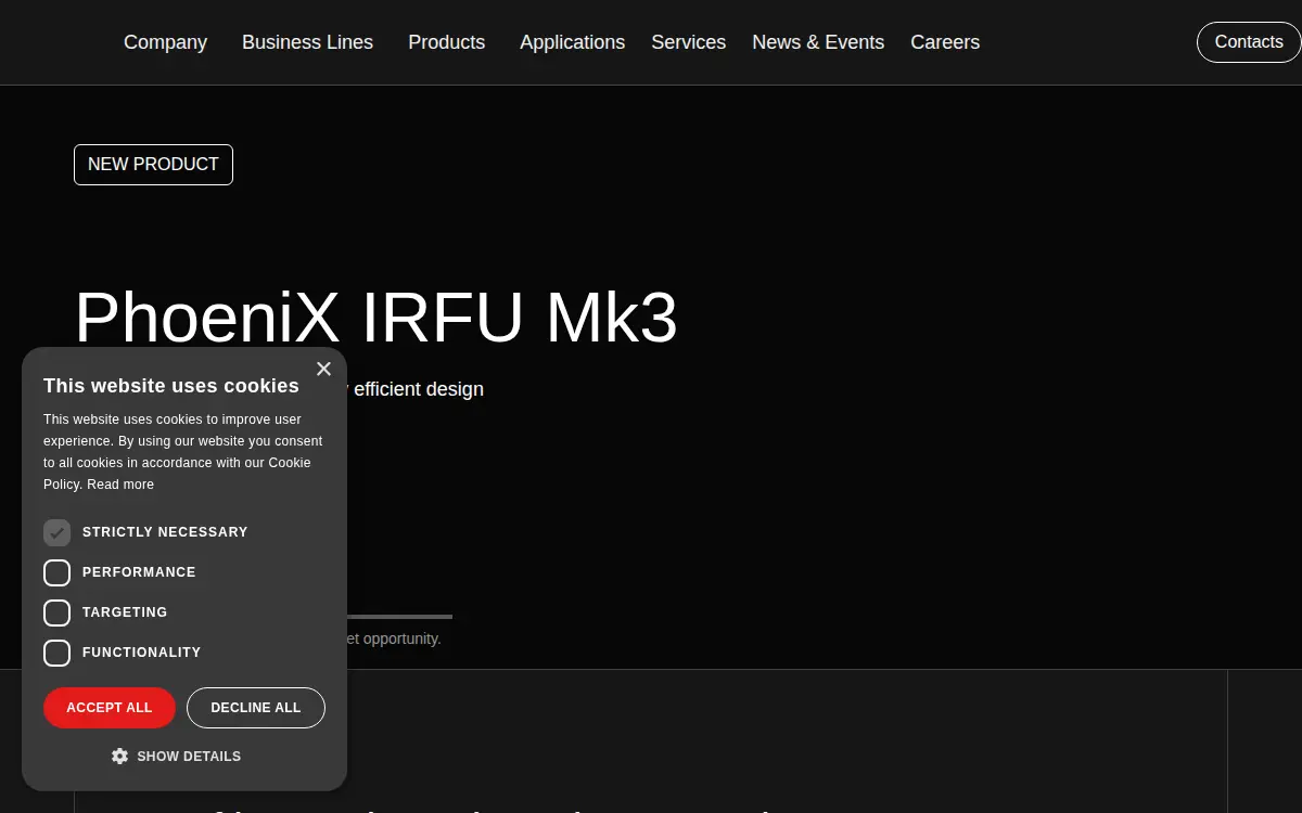 Homepage of Saf North America LLC