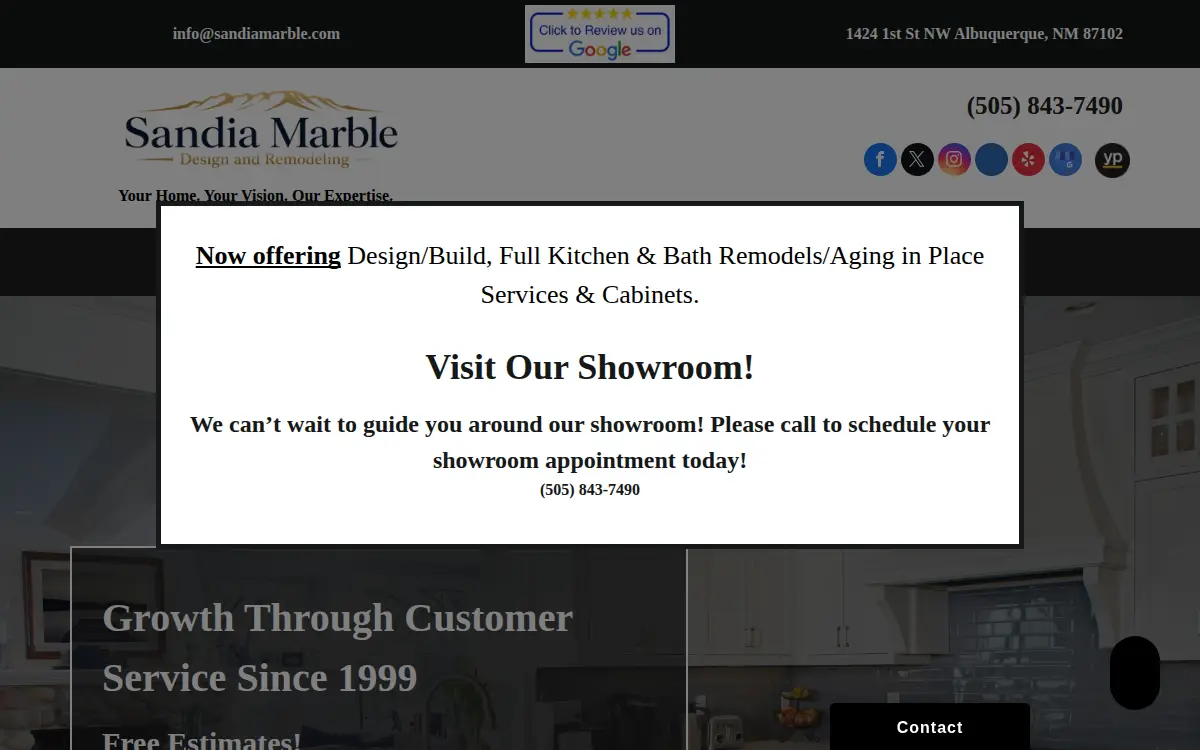 Homepage of Aj Maes LLC