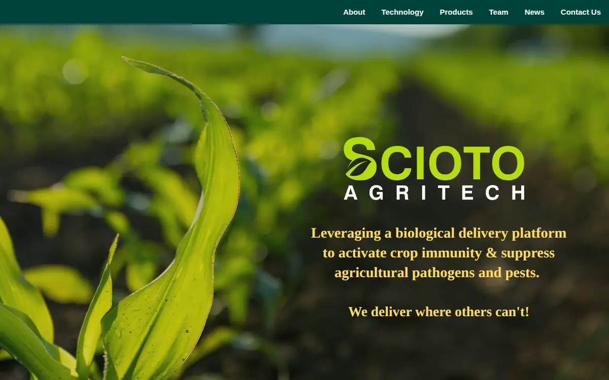 Homepage of Scioto Agritech INC