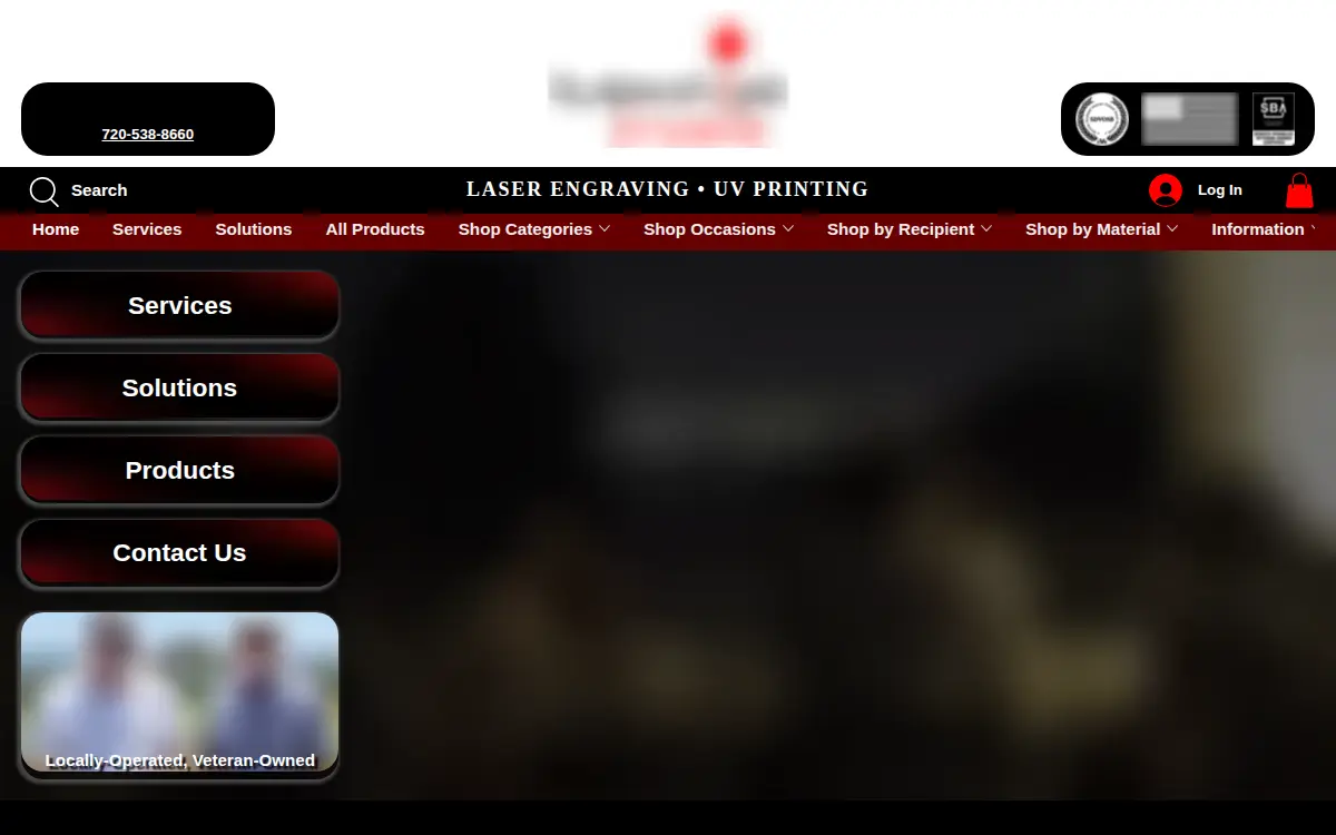Homepage of Sculpted Light Studio LLC