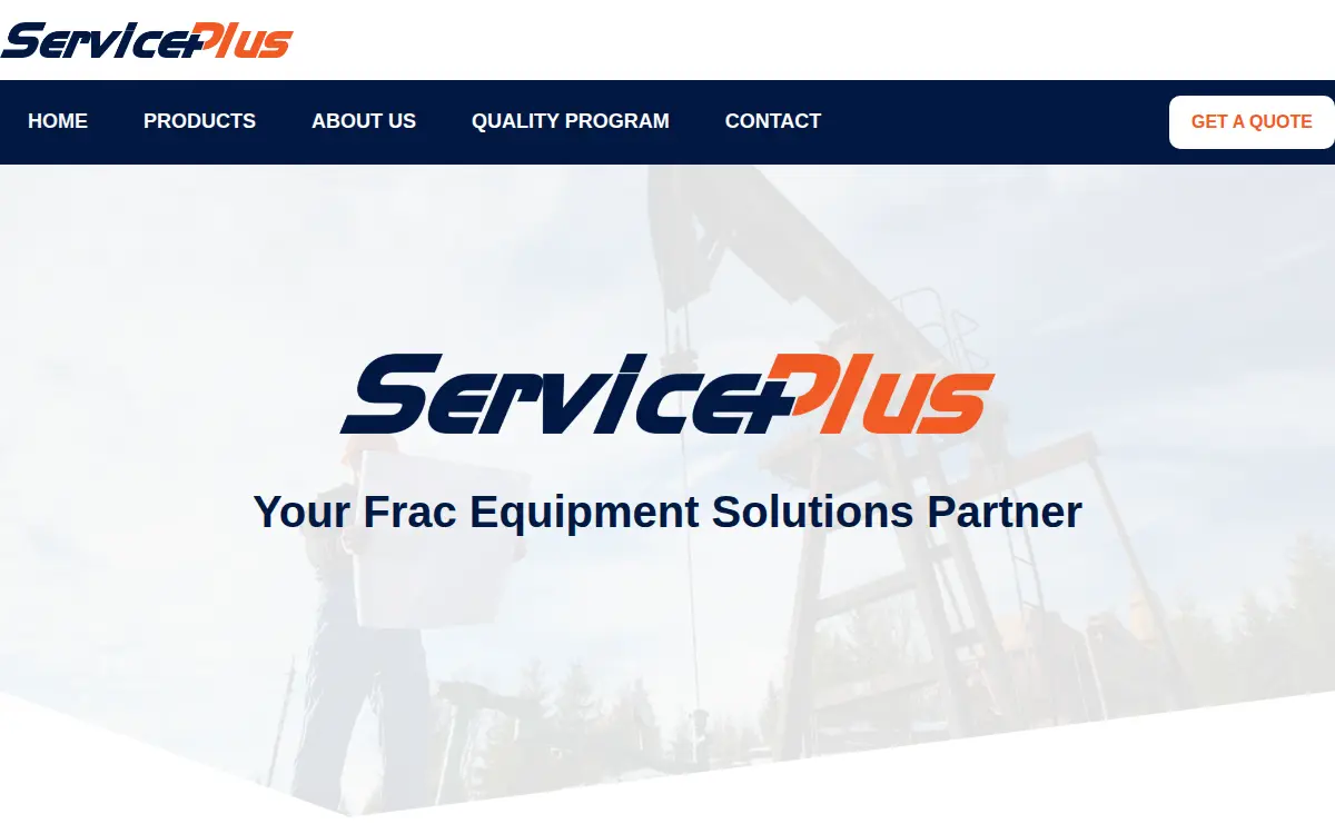 Homepage of Serviceplus LLC
