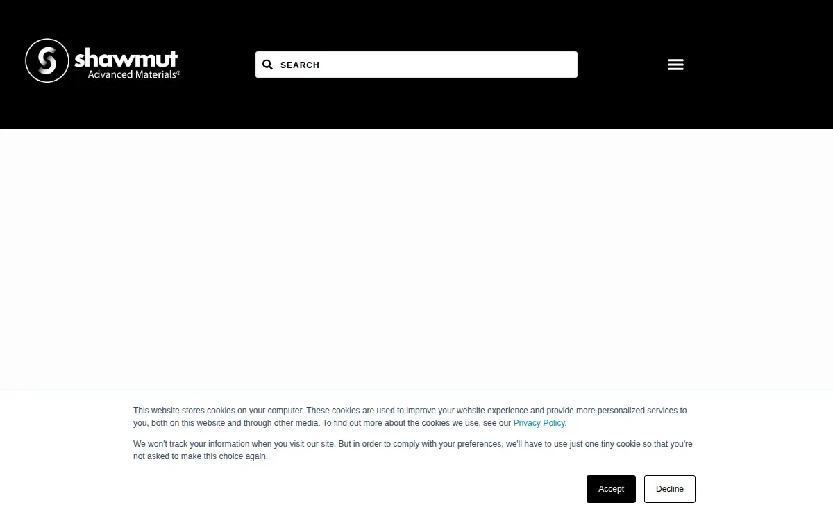 Homepage of Shawmut LLC