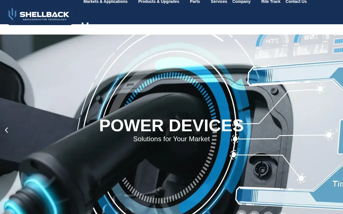 Homepage of Shellback Holdings, LLC