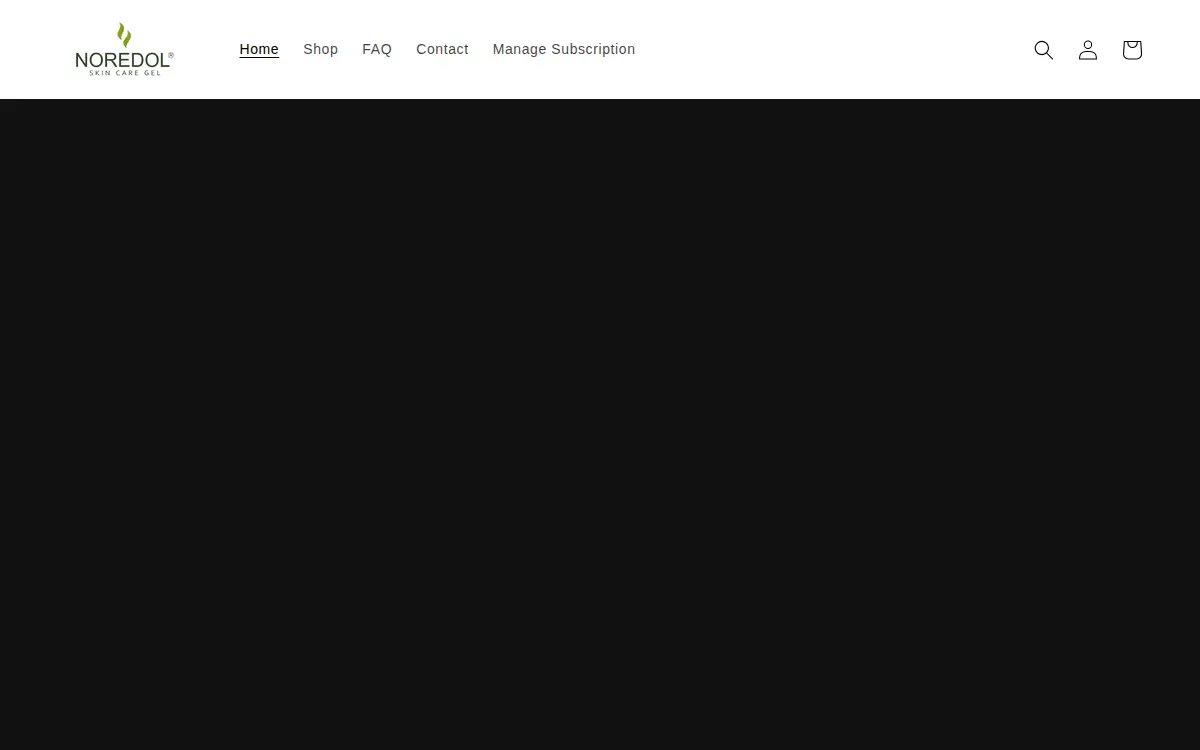 Homepage of Noredol Products, INC