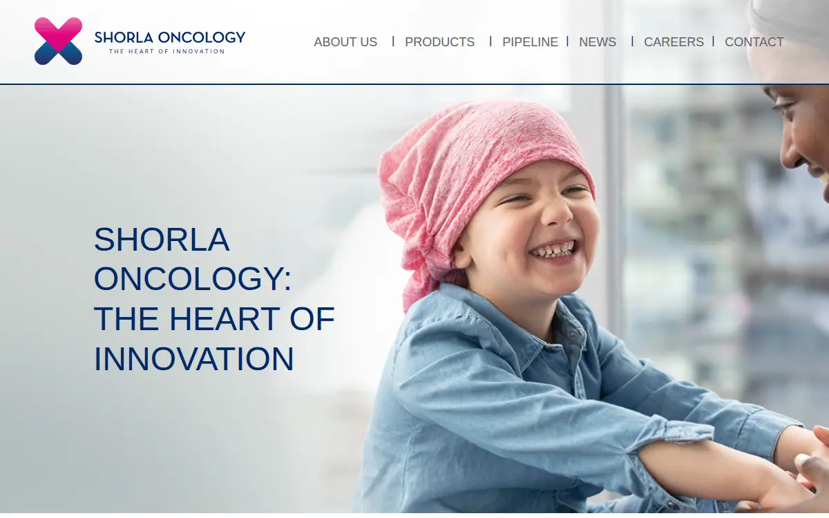 Homepage of Shorla Oncology INC