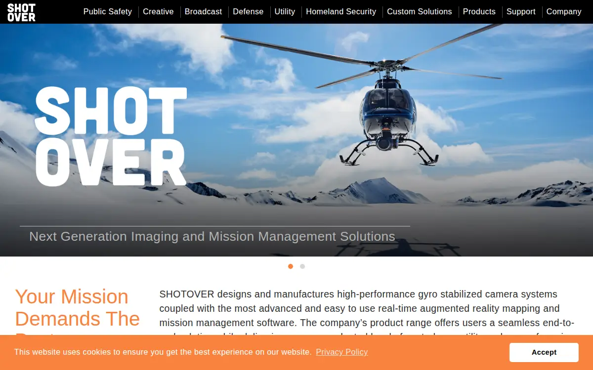 Homepage of Churchill Navigation INC.