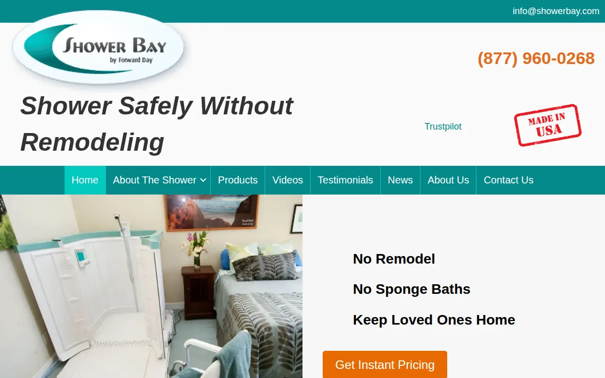 Homepage of Forward Day LLC