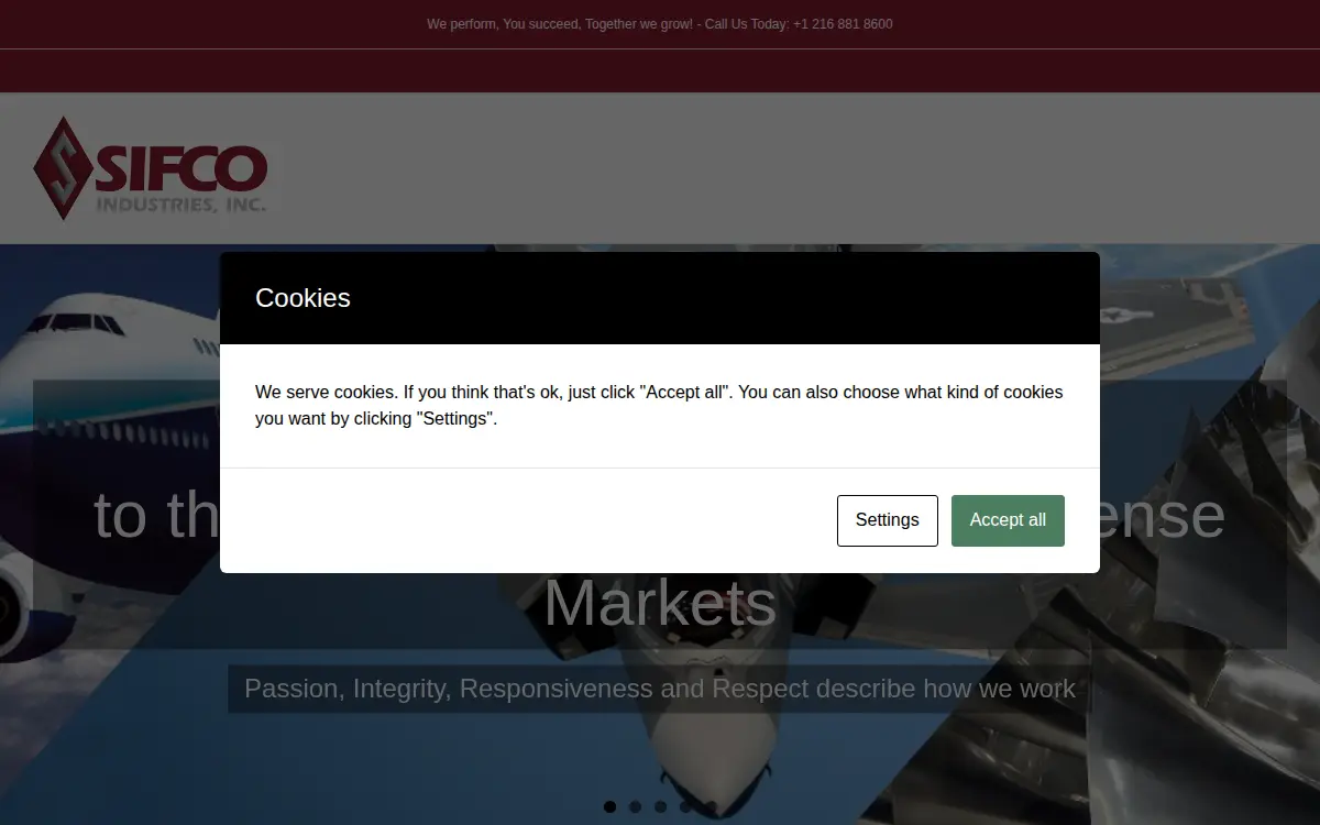 Homepage of Quality Aluminum Forge, LLC