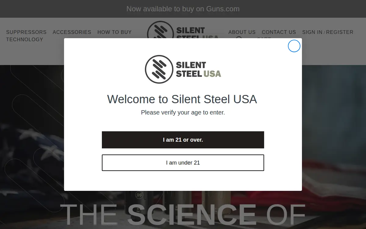 Homepage of Raider Defense, LLC