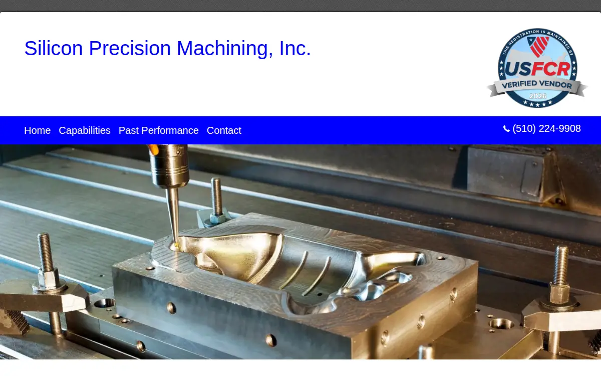 Homepage of Silicon Precision Machining INC