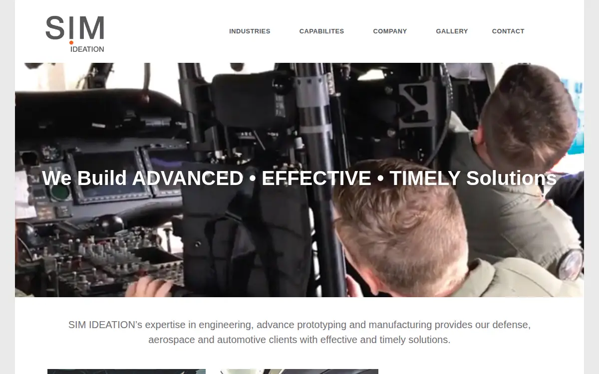 Homepage of Specialty Interior Manufacturing, INC