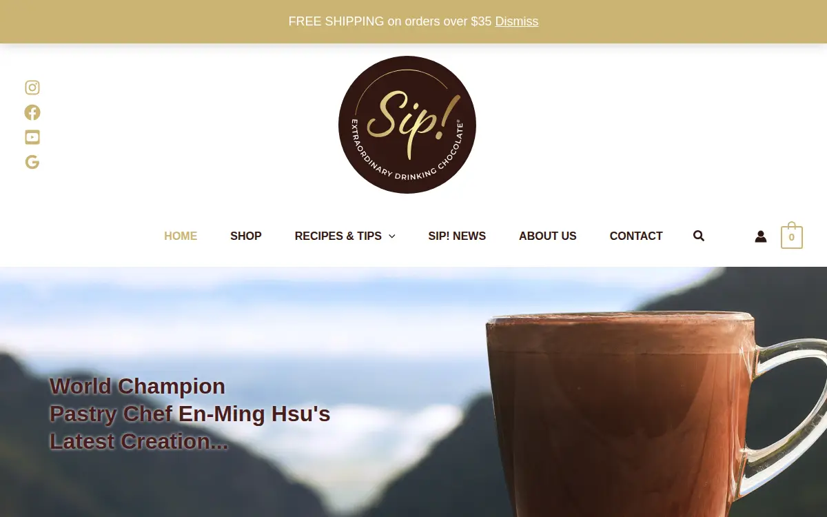 Homepage of Sip LLC