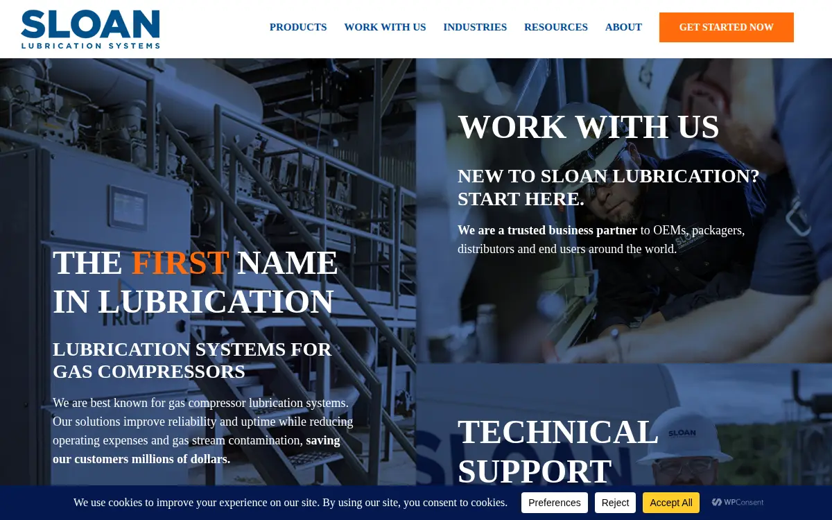 Homepage of The Sloan Brothers CO