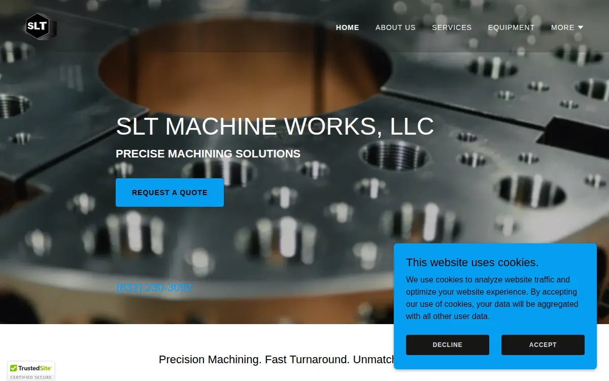 Homepage of Slt Machine Works LLC